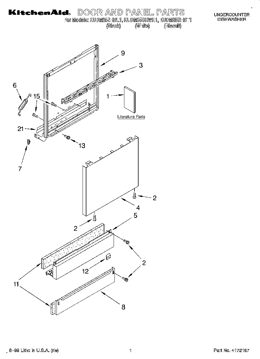 01 - DOOR AND PANEL, LITERATURE