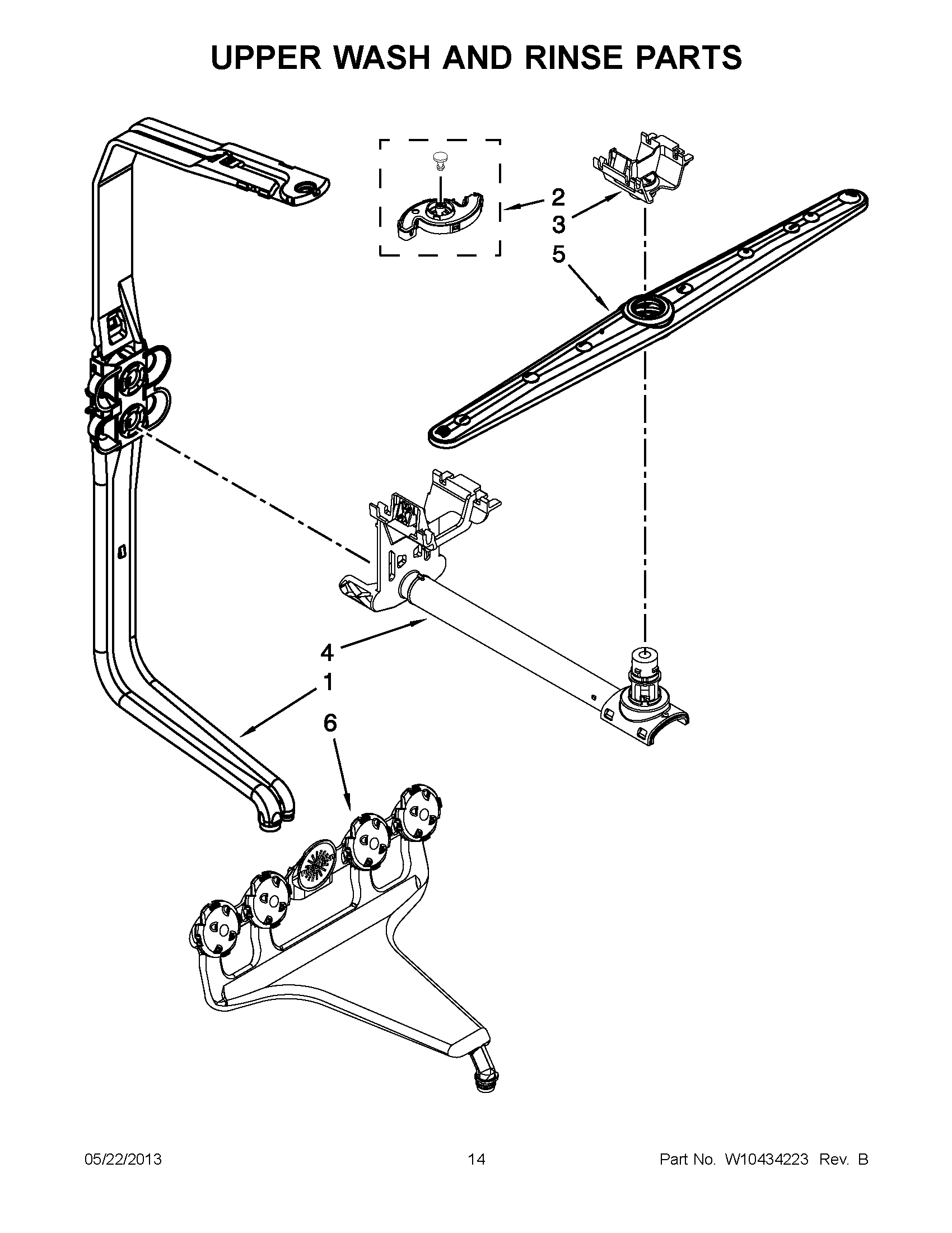 07 - UPPER WASH AND RINSE PARTS