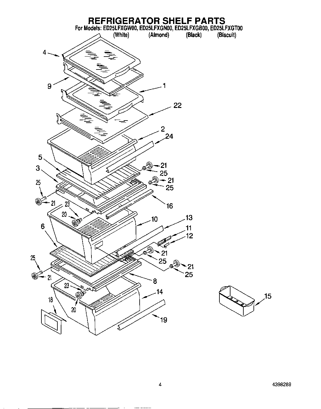 03 - REFRIGERATOR SHELF