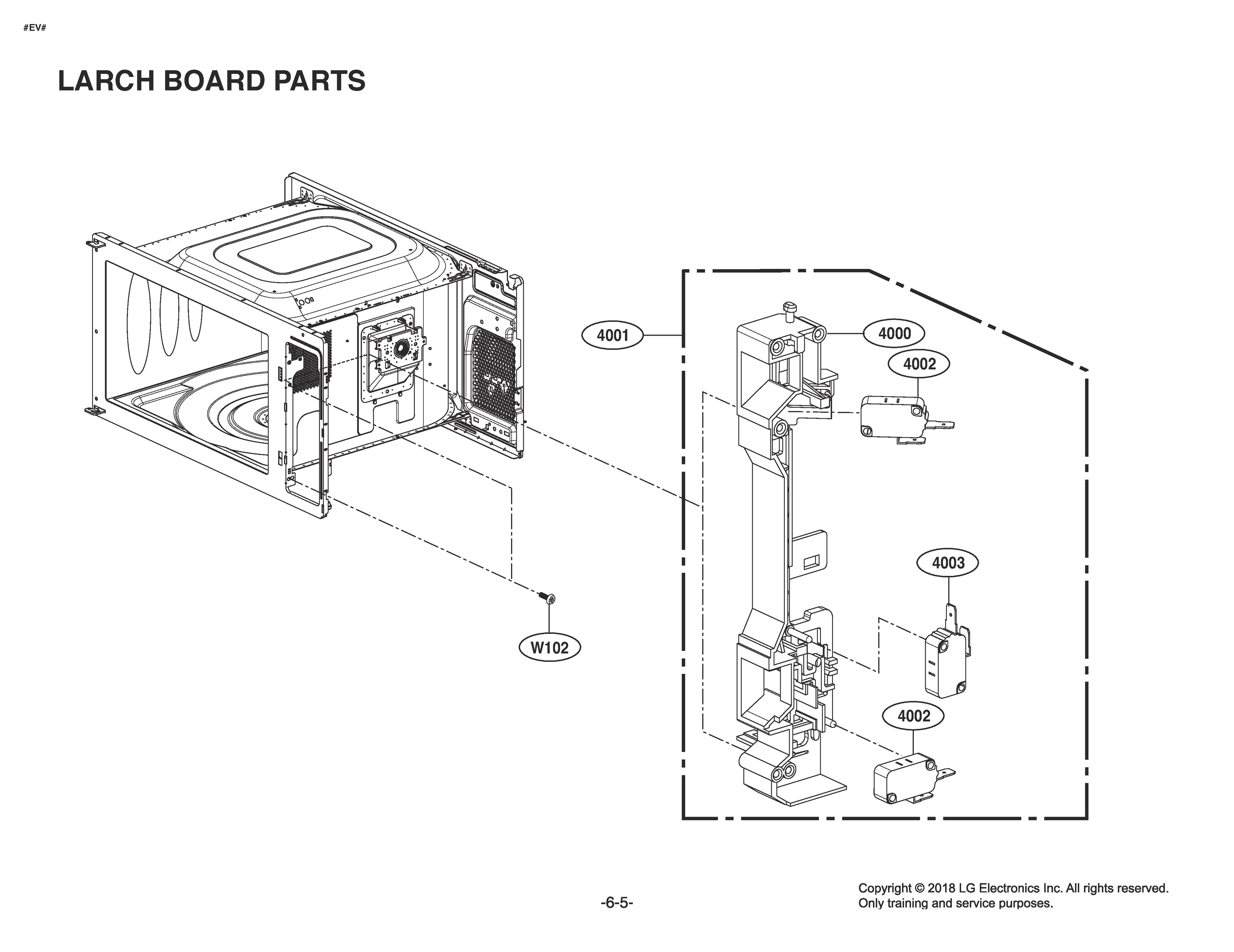 LARCH BOARD PARTS