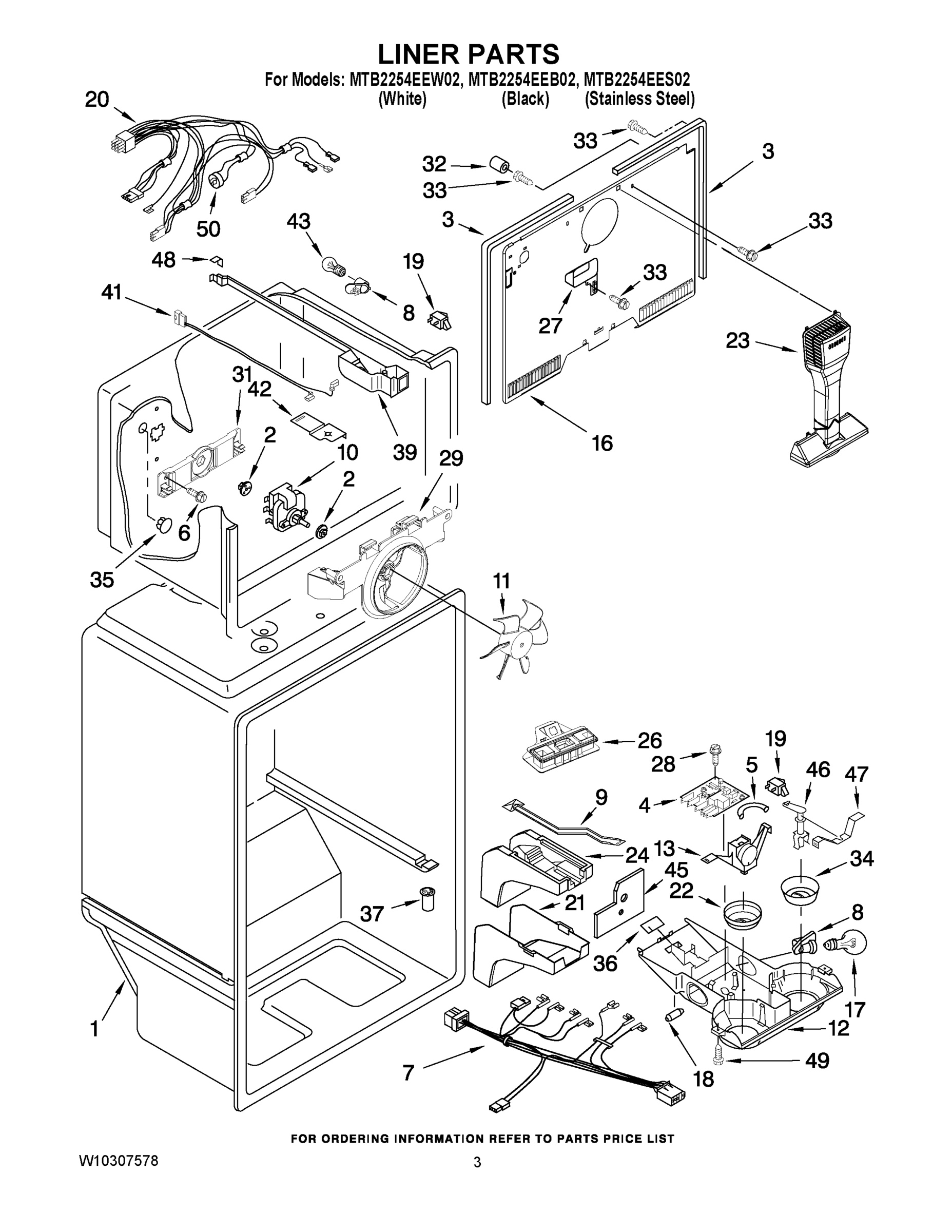 02 - LINER PARTS