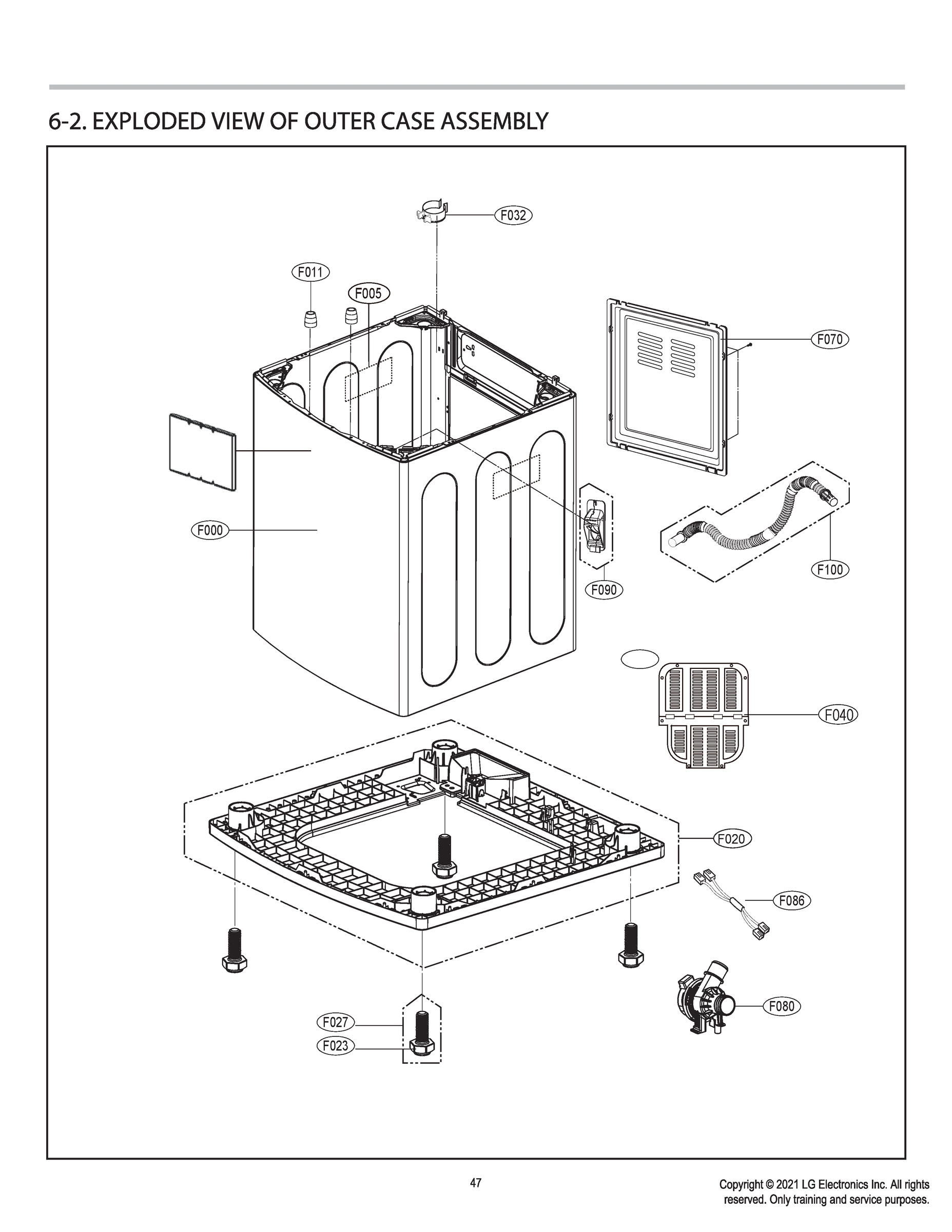 OUTER CASE ASSEMBLY