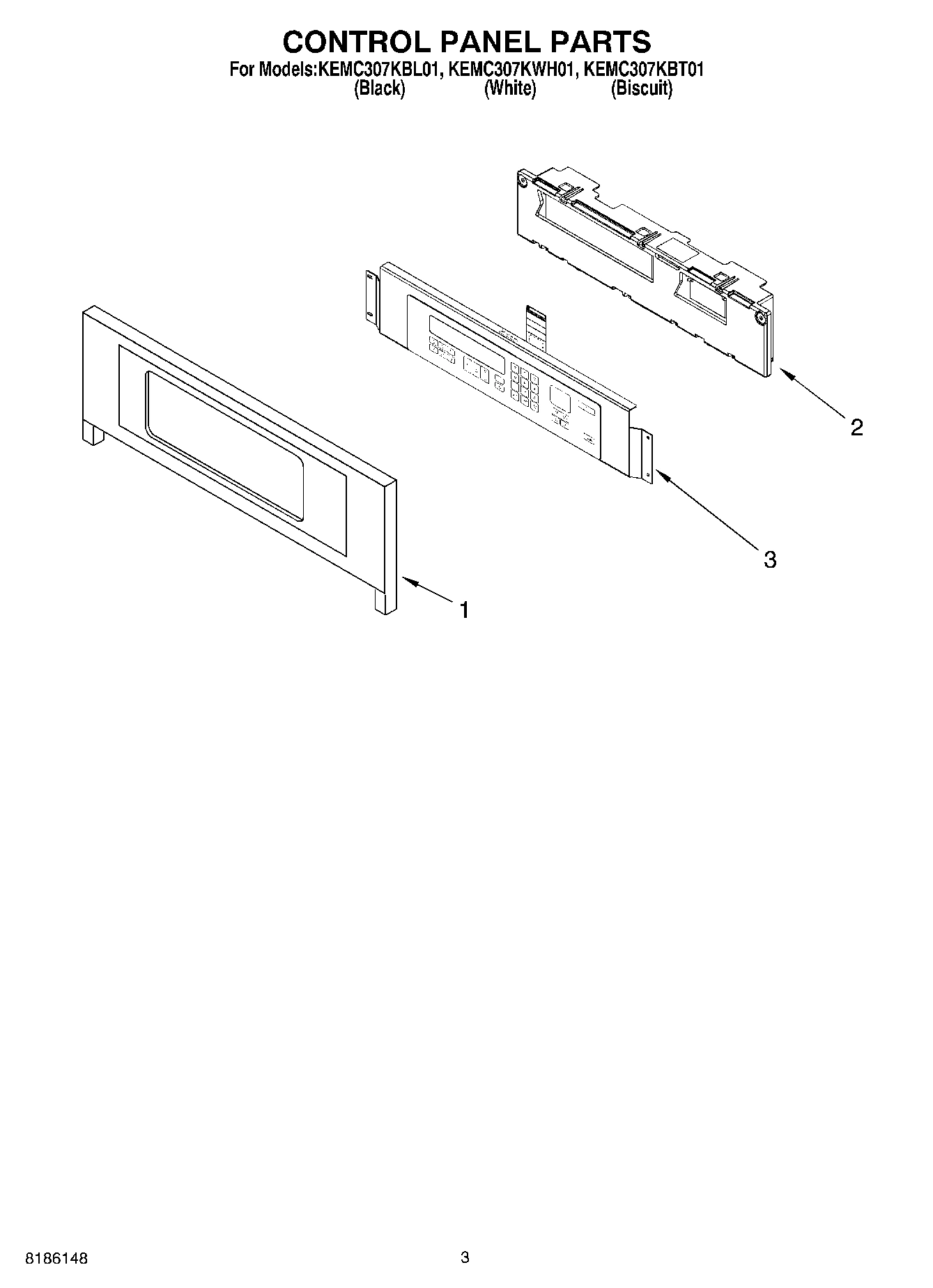 03 - CONTROL PANEL PARTS