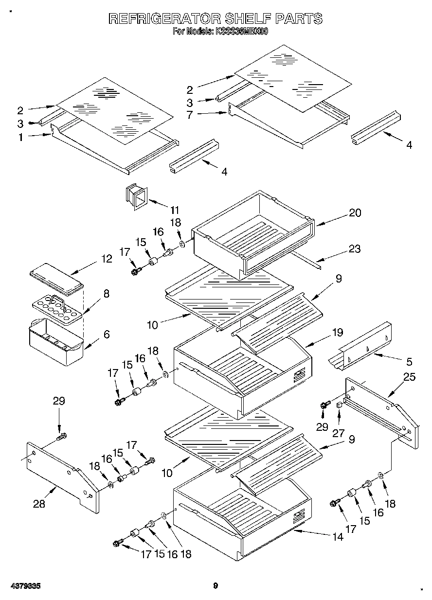 07 - REFRIGERATOR SHELF