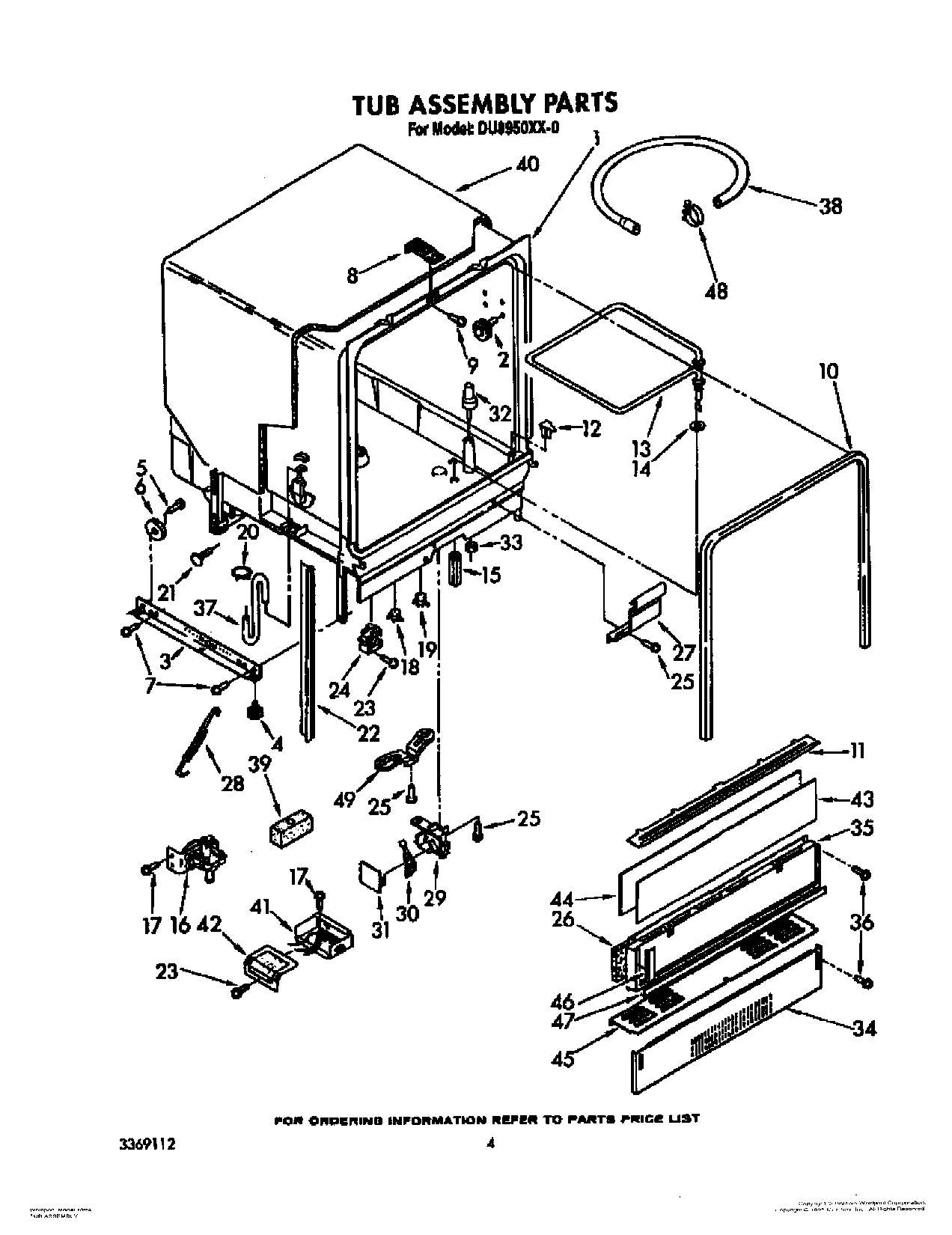 04 - TUB ASSEMBLY