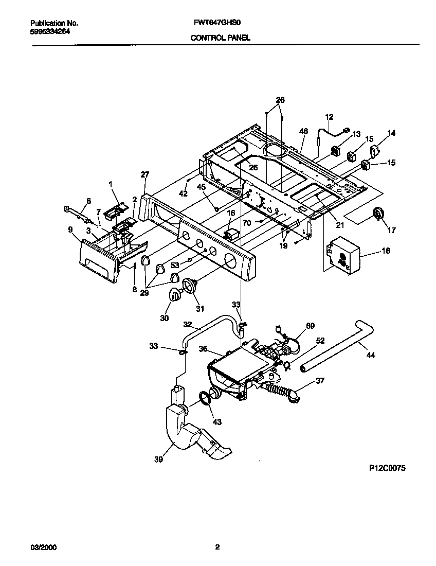 02 - P12C0075 CONTROL PANEL