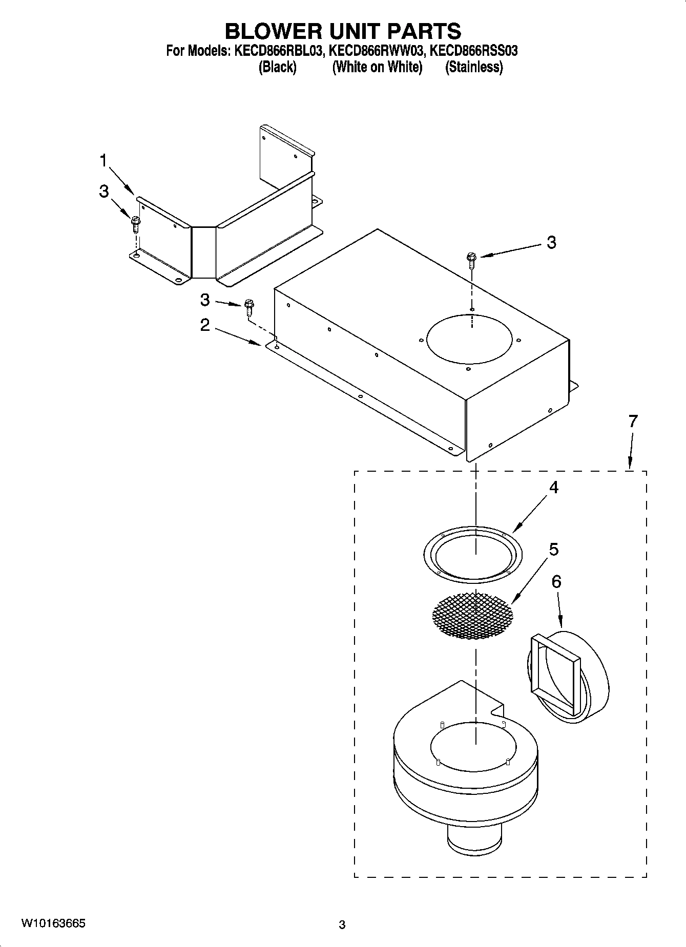 02 - BLOWER UNIT PARTS, OPTIONAL PARTS