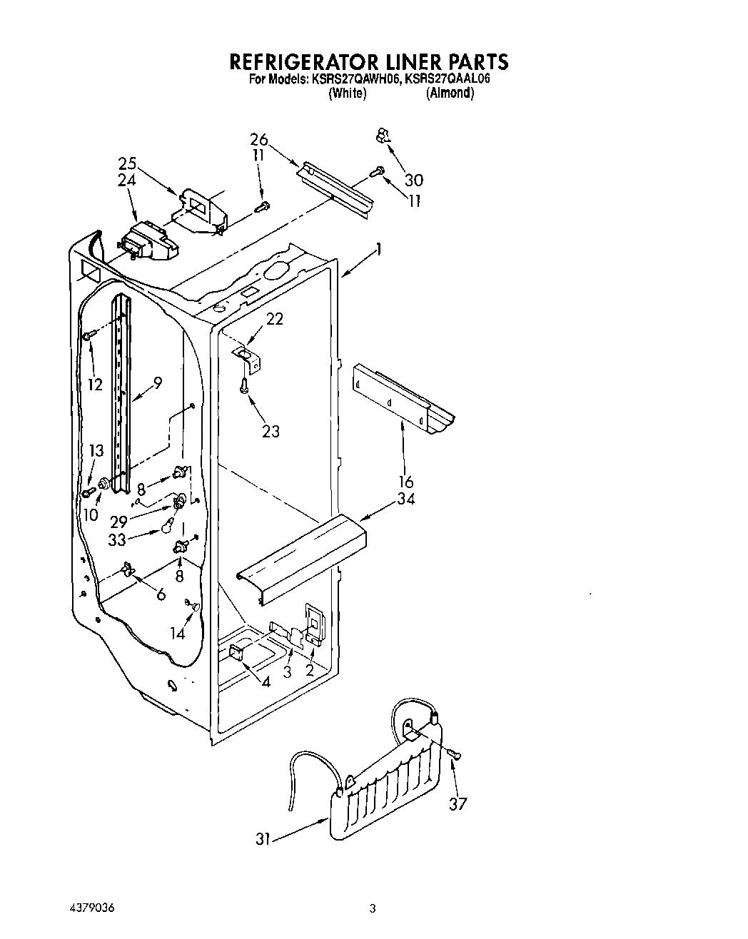 02 - REFRIGERATOR LINER
