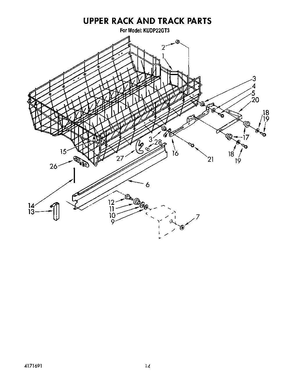 11 - UPPER RACK AND TRACK