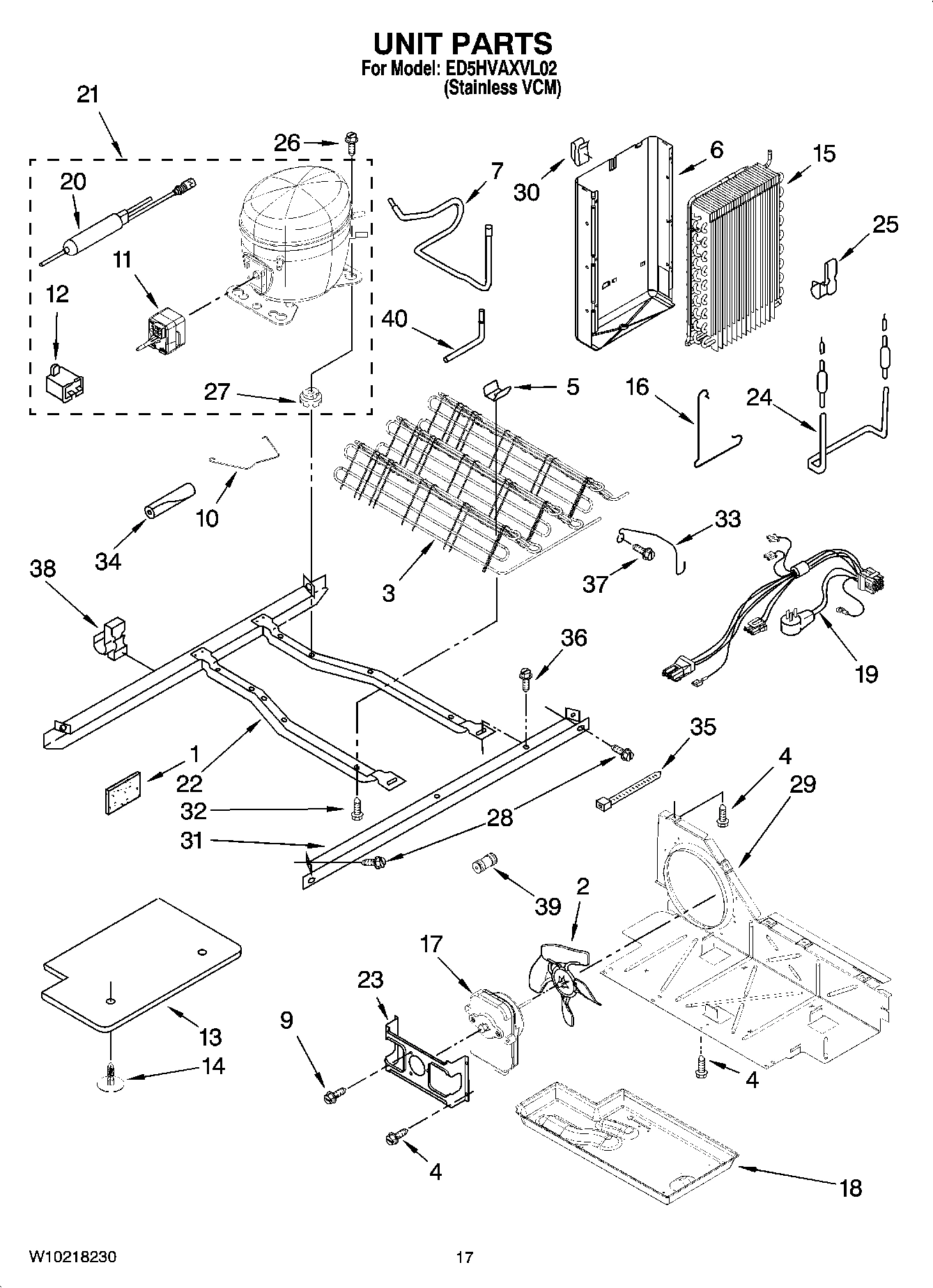11 - UNIT PARTS