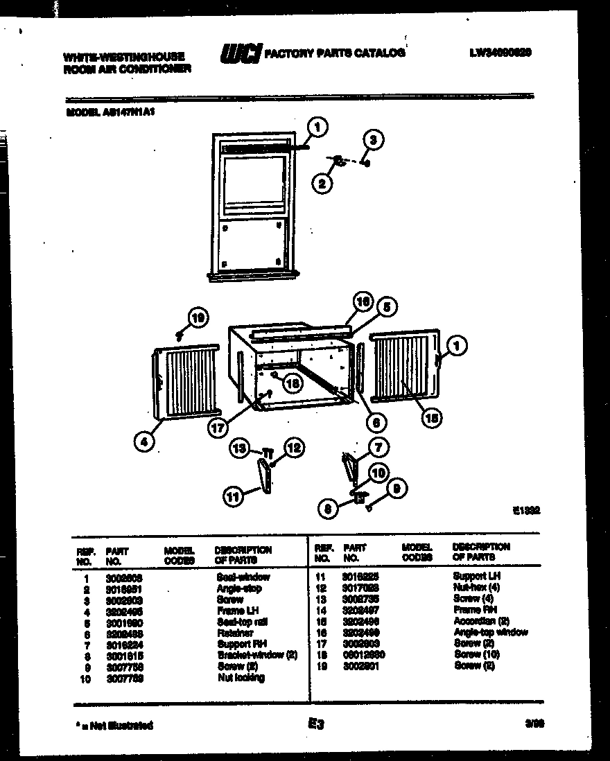07 - CABINET AND INSTALLATION PARTS