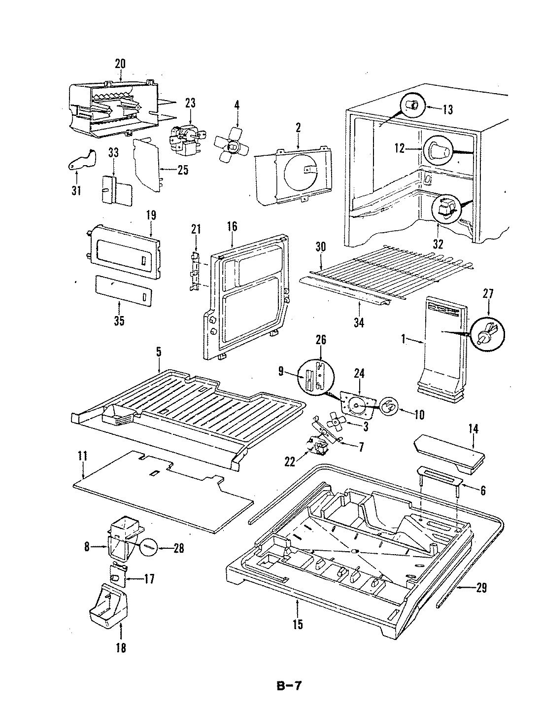 01 - FREEZER COMPARTMENT