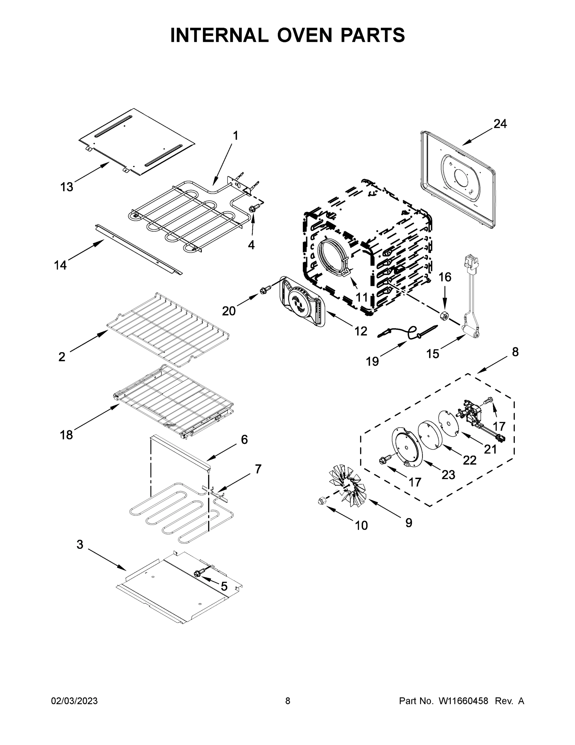 05 - INTERNAL OVEN PARTS