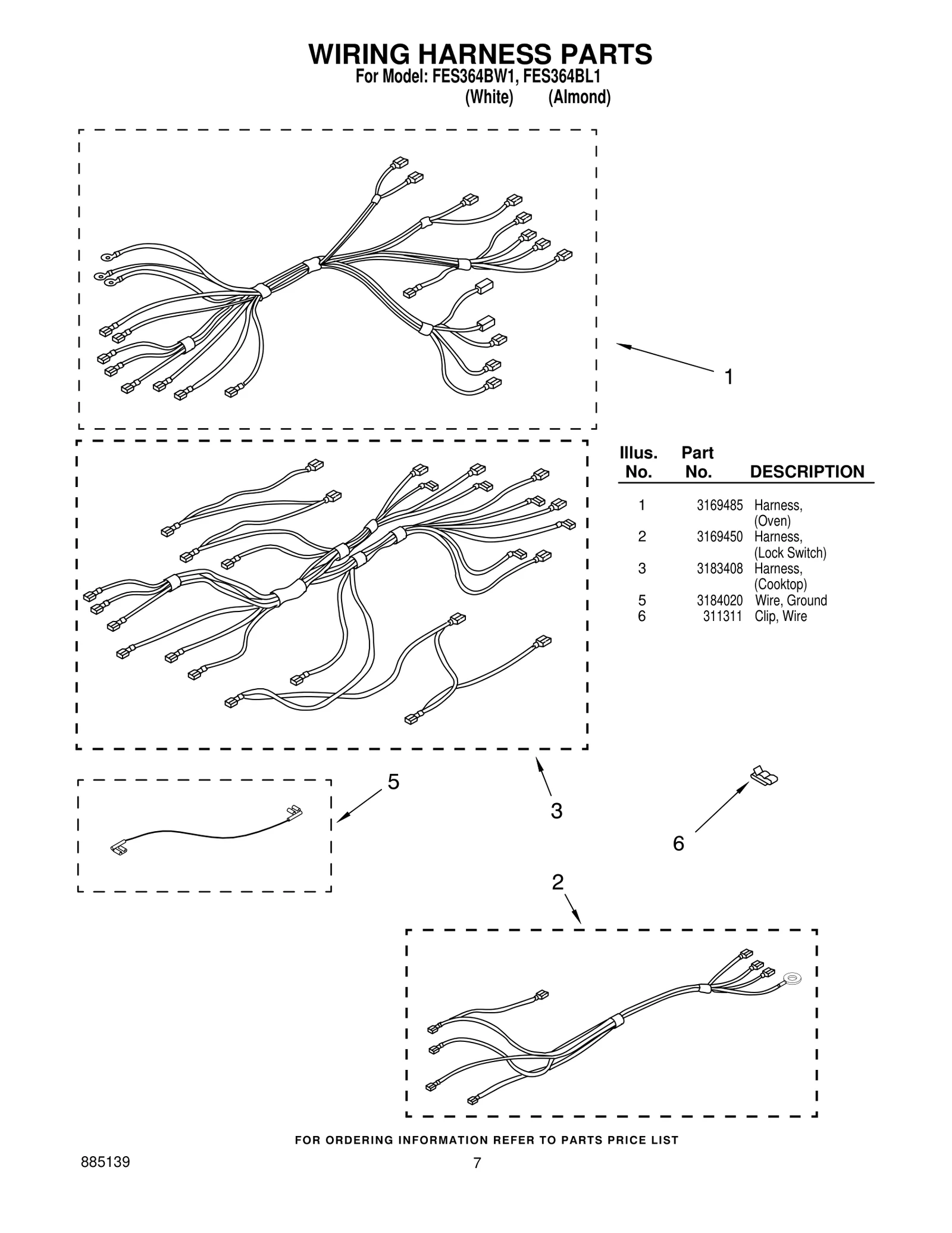 WIRING HARNESS PARTS