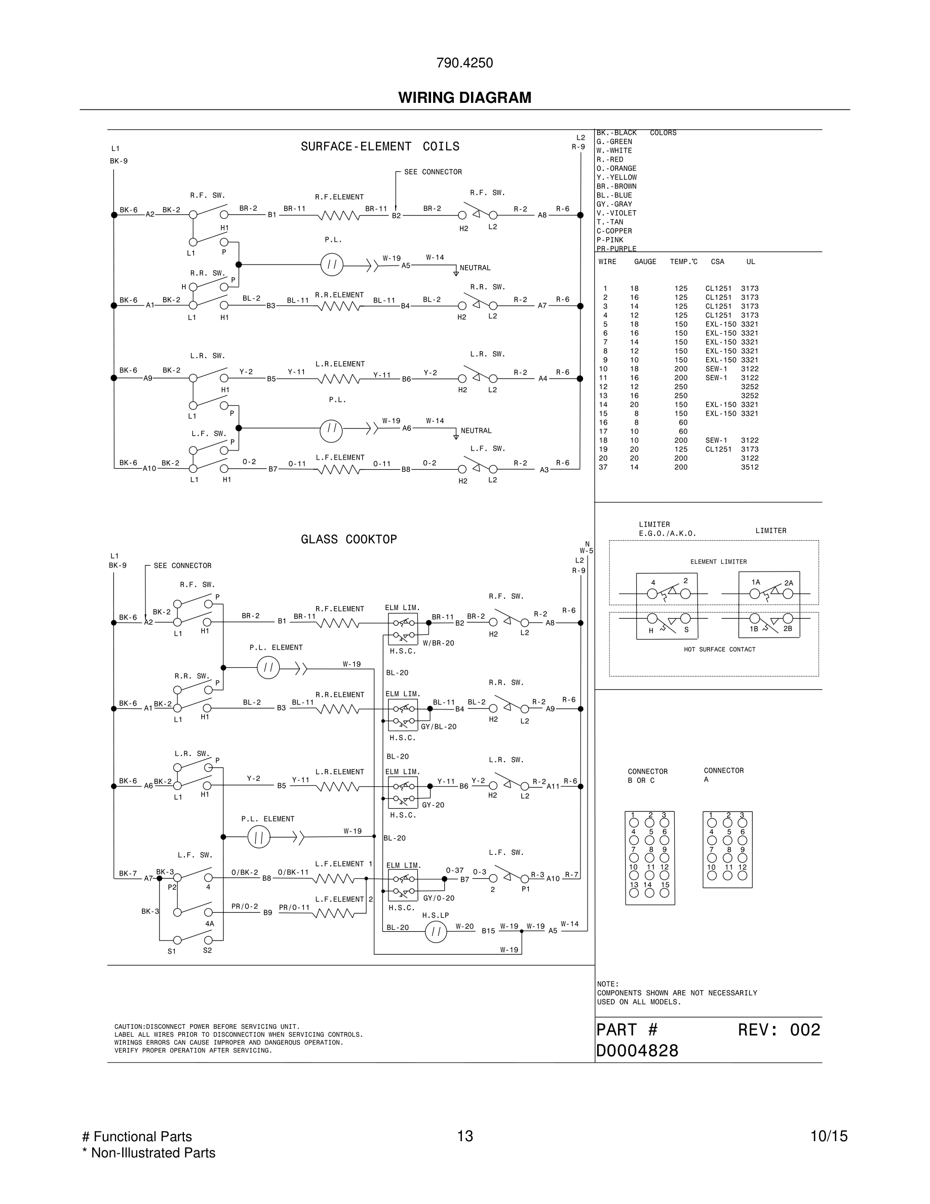 13 - WIRING DIAGRAM