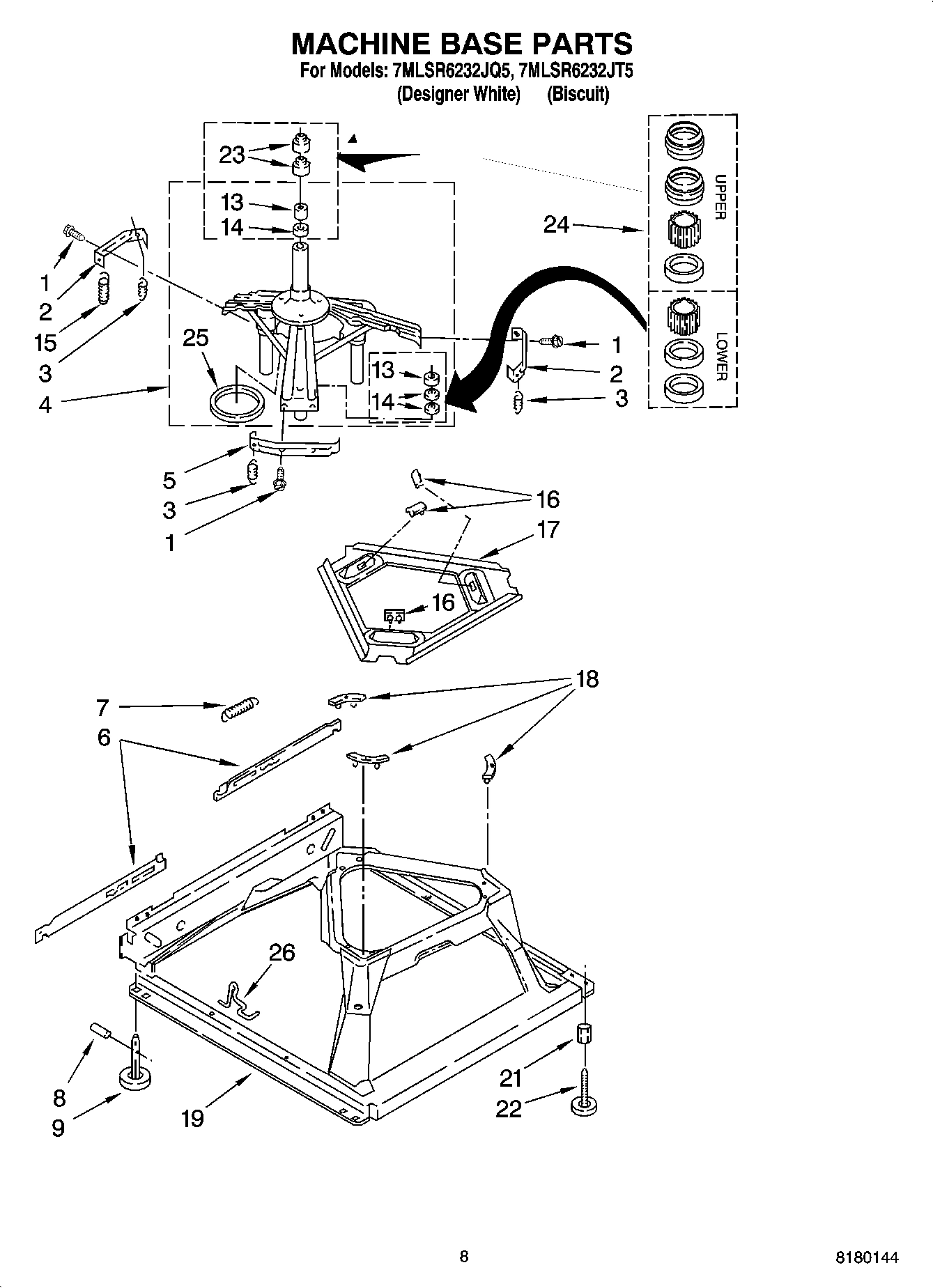 05 - MACHINE BASE PARTS