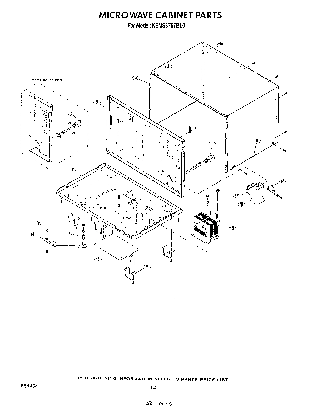 11 - MICROWAVE CABINET