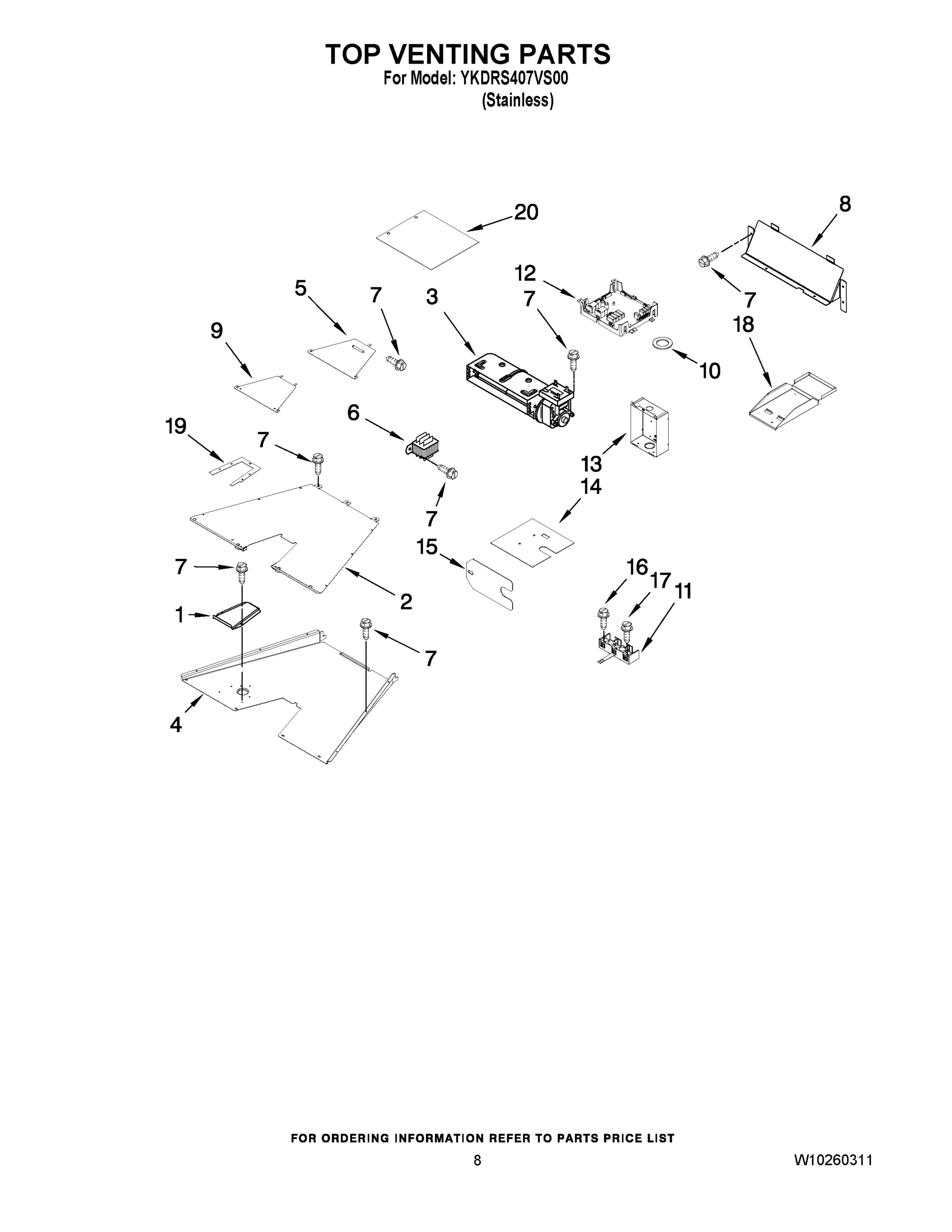 05 - TOP VENTING PARTS