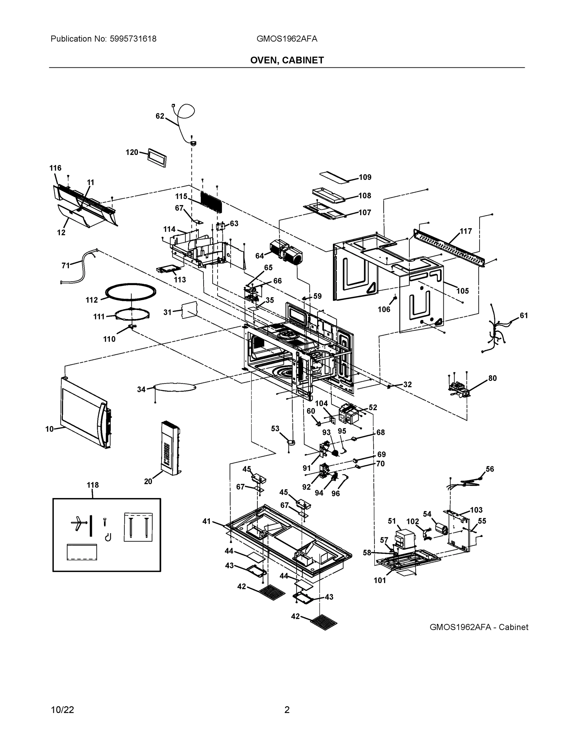 02 - OVEN, CABINET