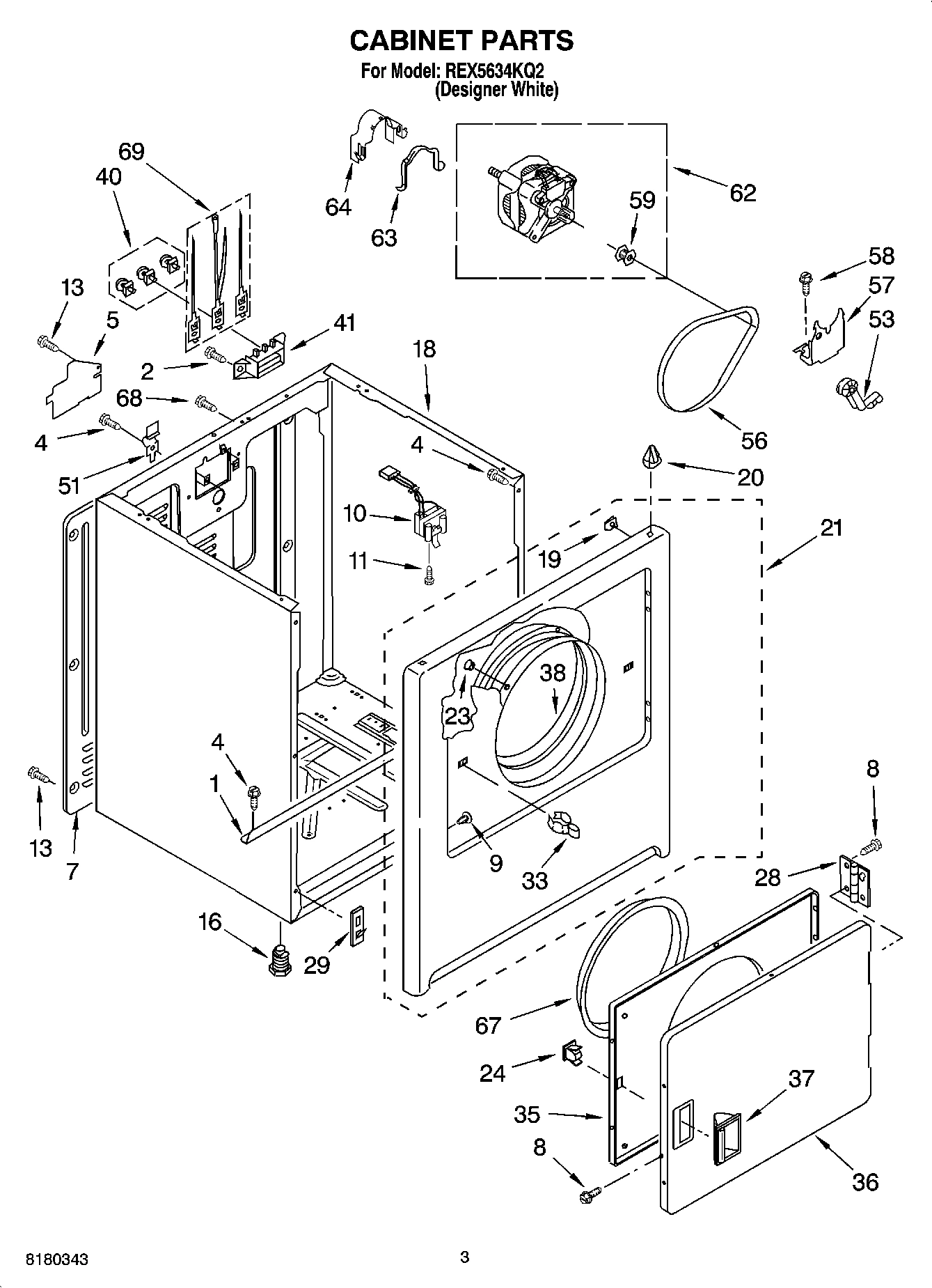 02 - CABINET PARTS