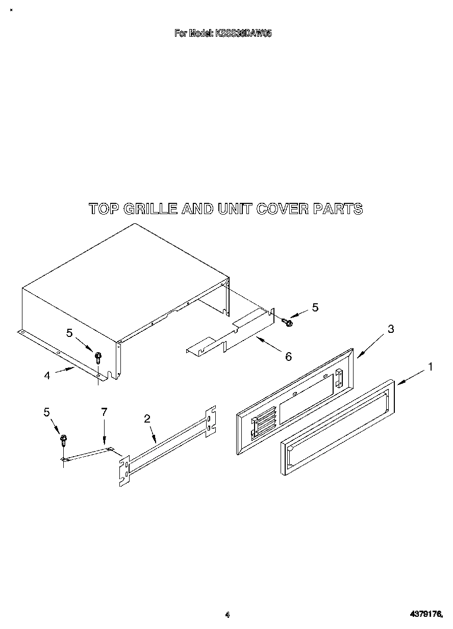 03 - TOP GRILLE AND UNIT COVER