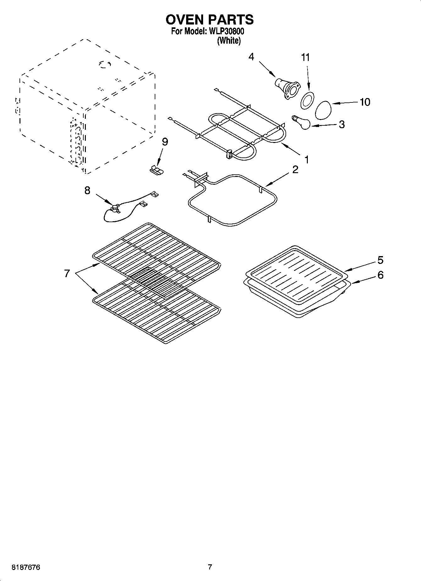 05 - OVEN PARTS, MISCELLANEOUS PARTS