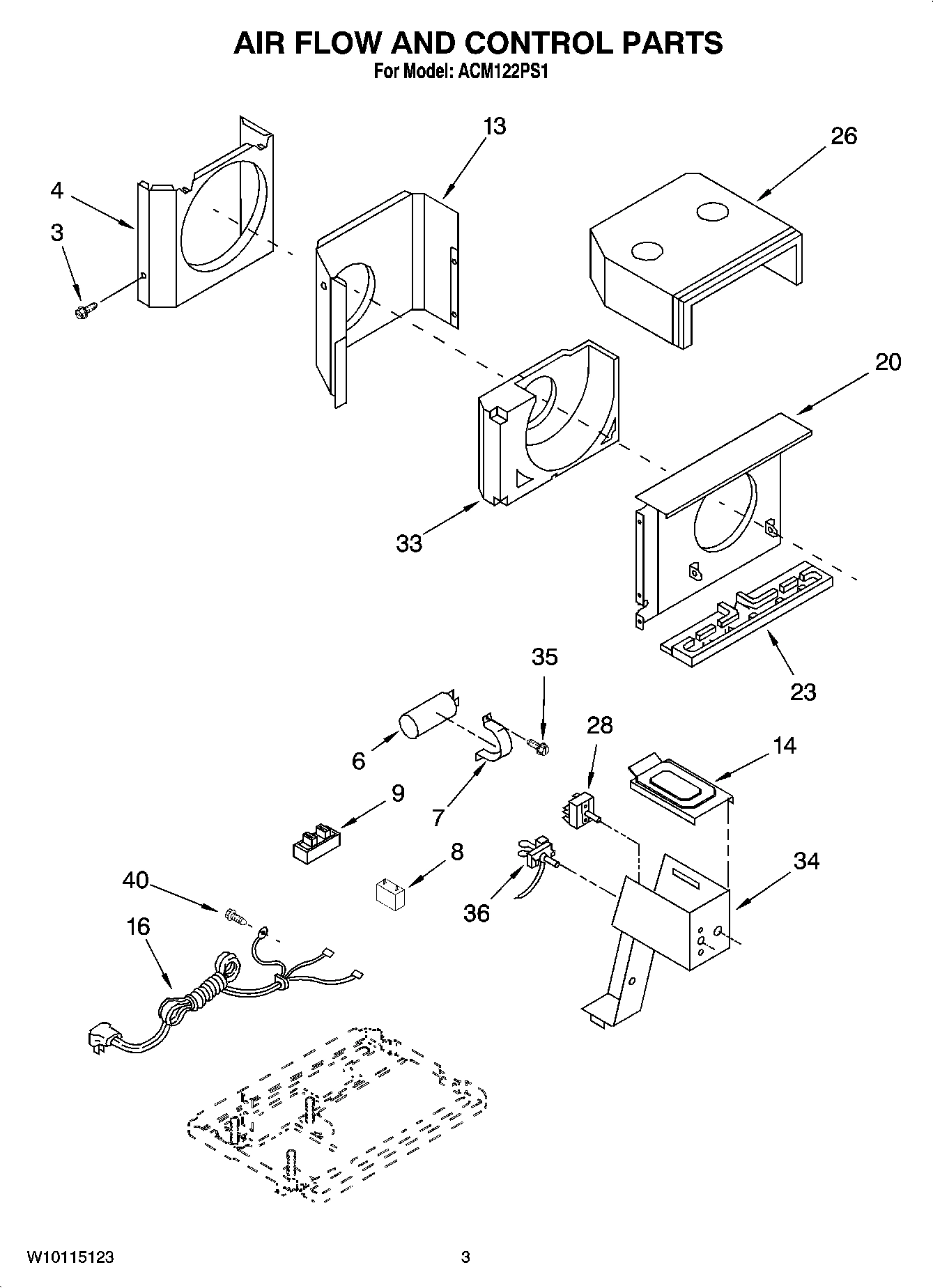 02 - AIR FLOW AND CONTROL PARTS