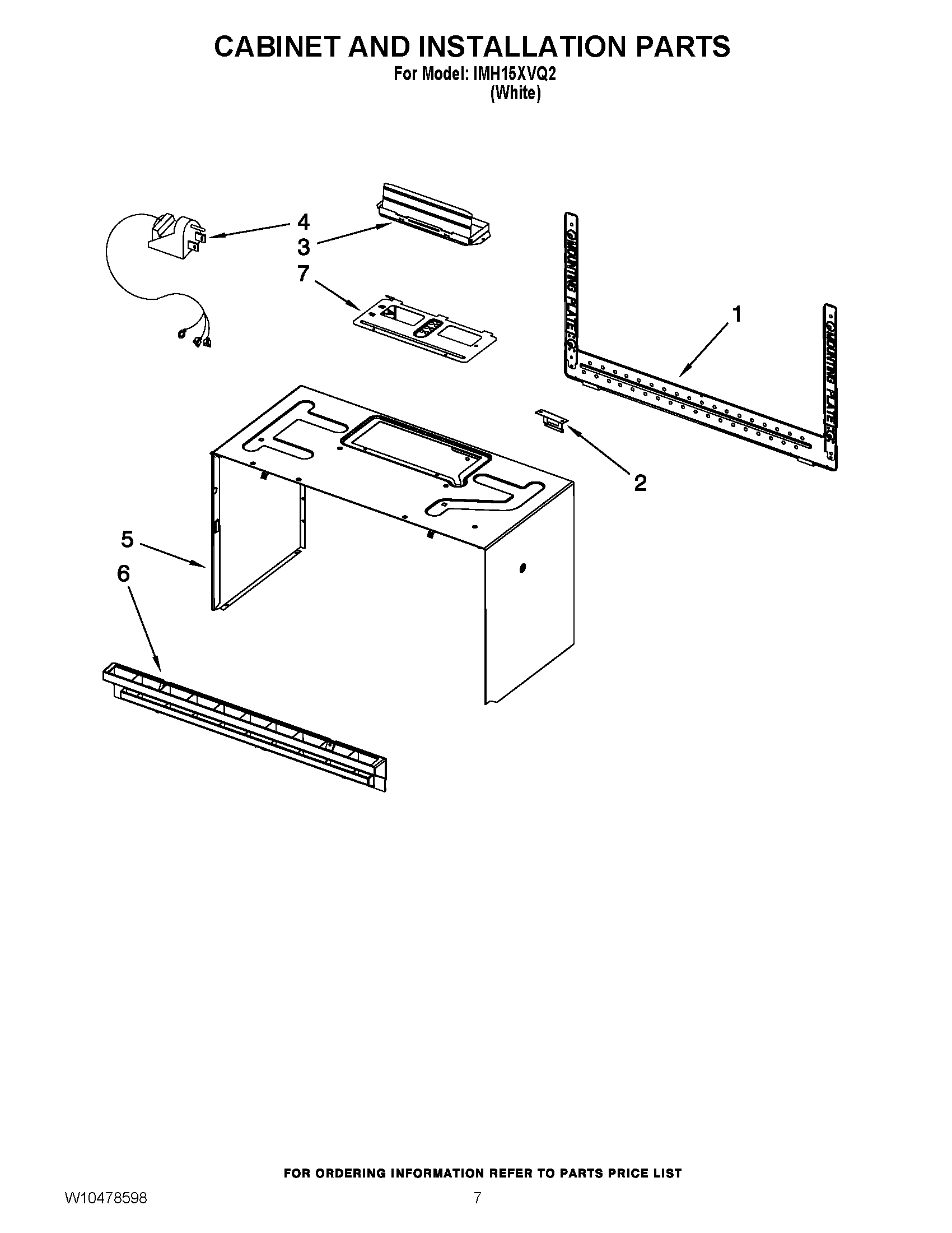 06 - CABINET AND INSTALLATION PARTS