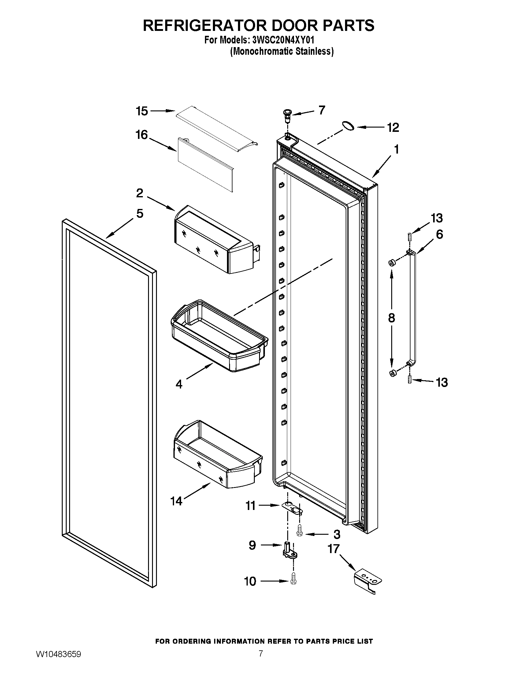 05 - REFRIGERATOR DOOR PARTS