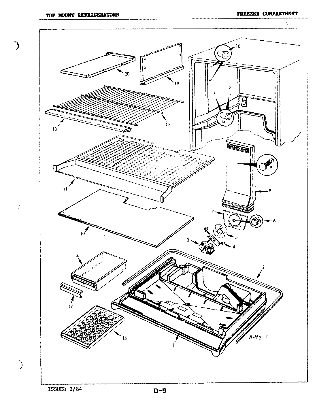 01 - FREEZER COMPARTMENT