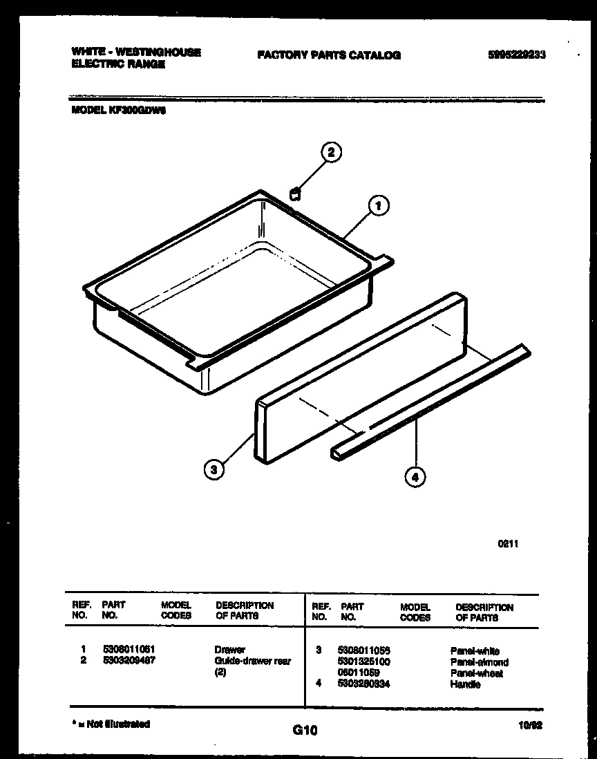 07 - DRAWER PARTS