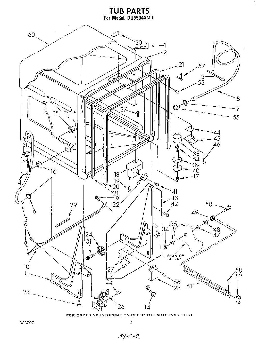 02 - TUB , LITERATURE AND OPTIONAL PARTS