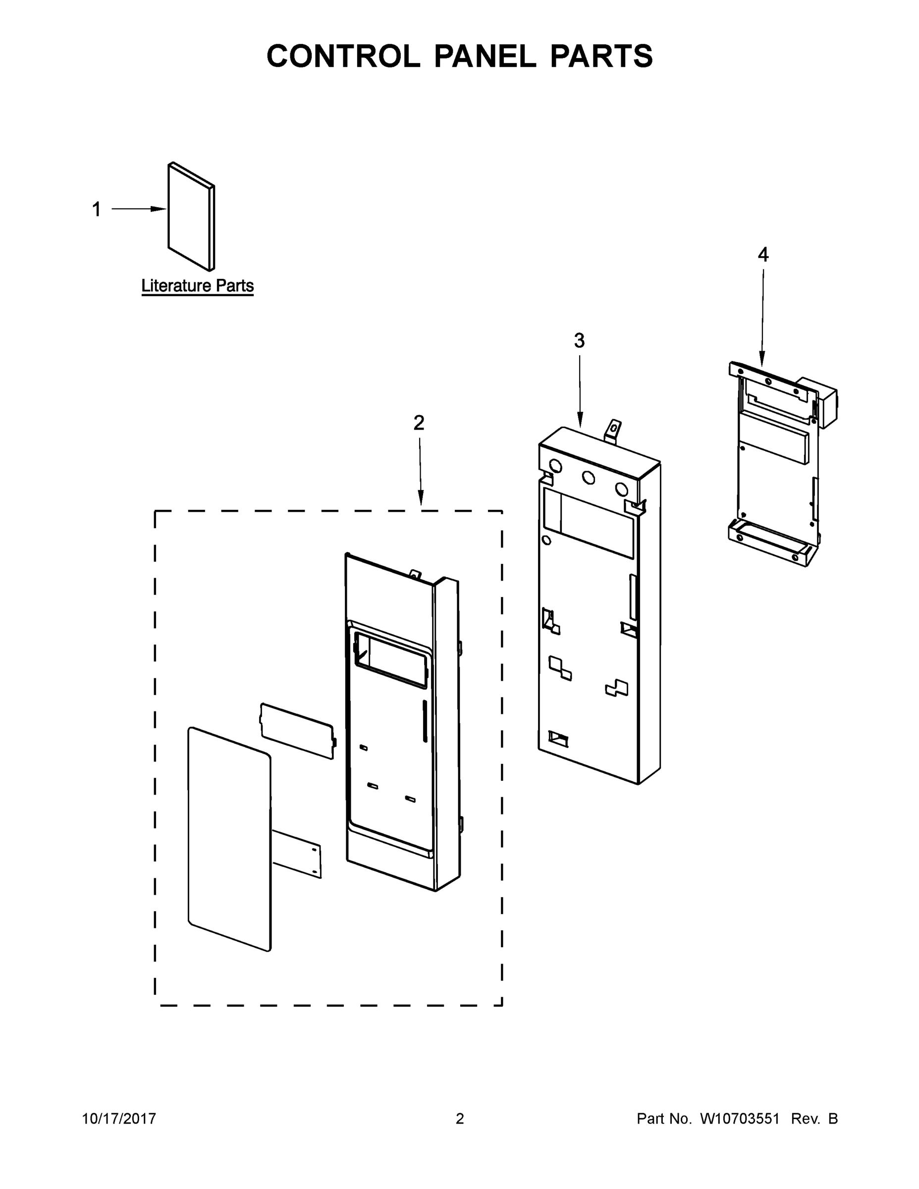 02 - CONTROL PANEL PARTS