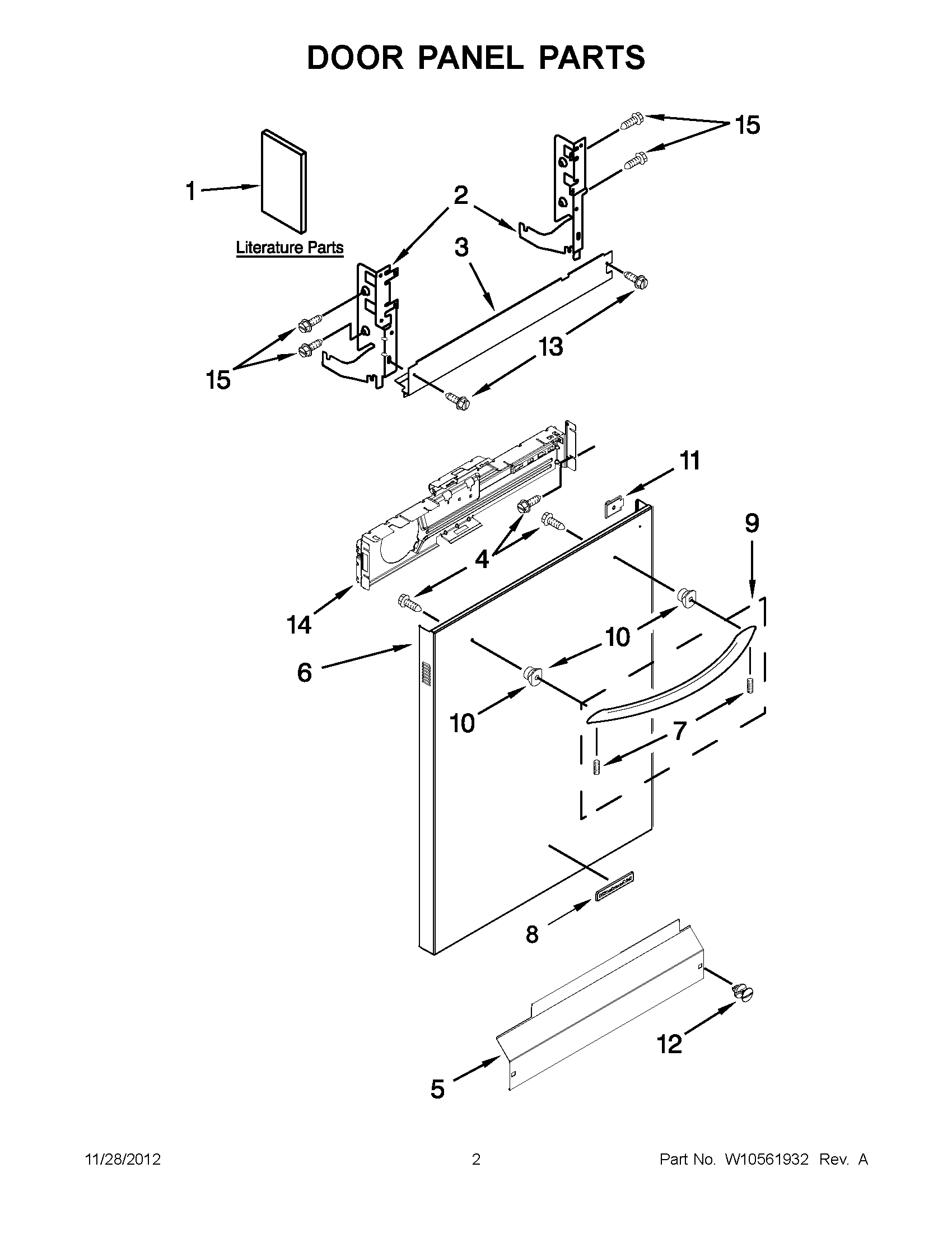 01 - DOOR PANEL PARTS