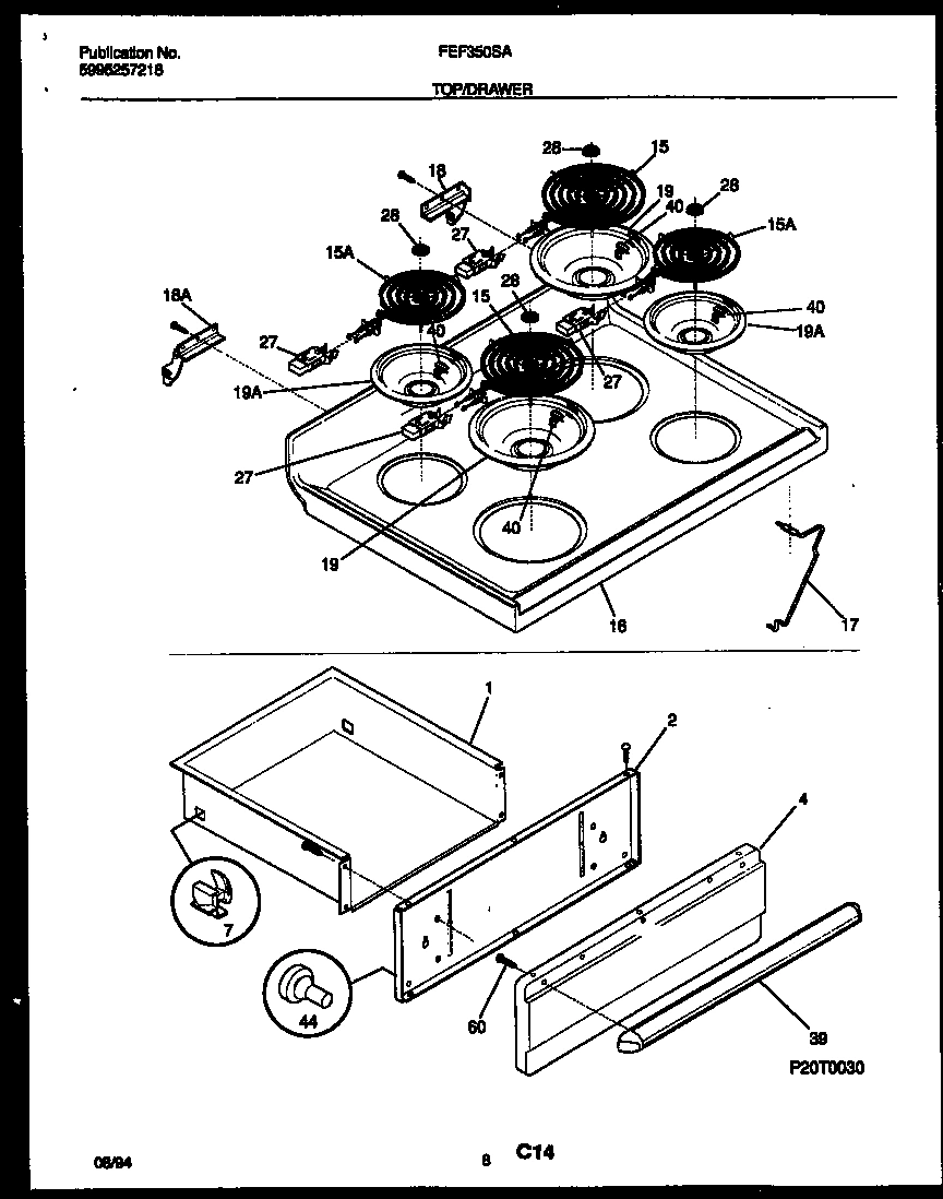 05 - COOKTOP AND DRAWER PARTS