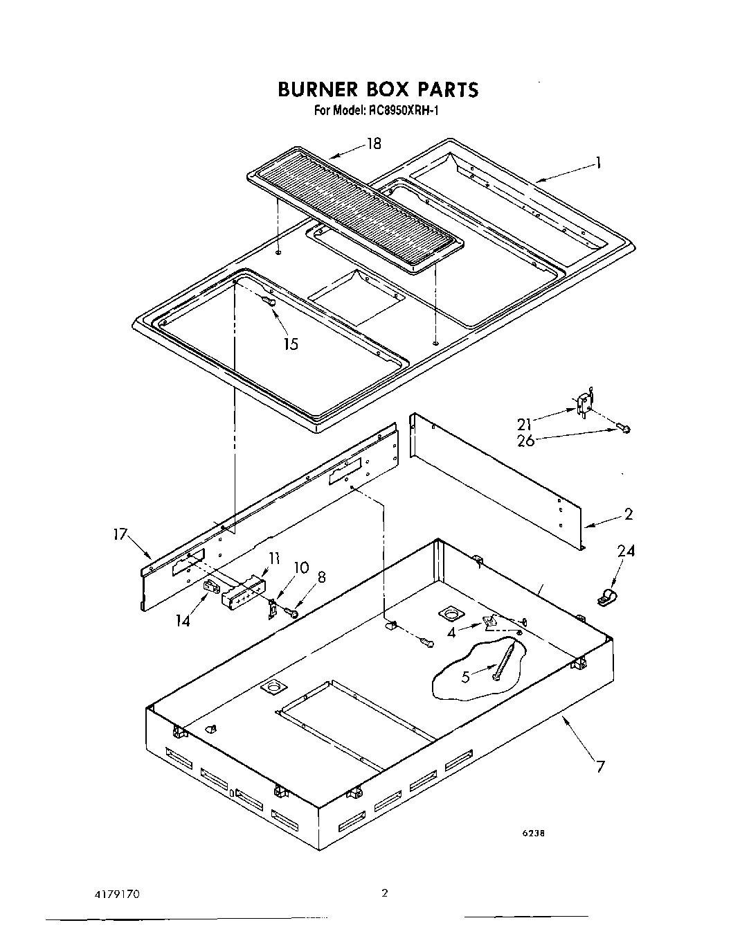 02 - BURNER BOX , LIT/OPTIONAL