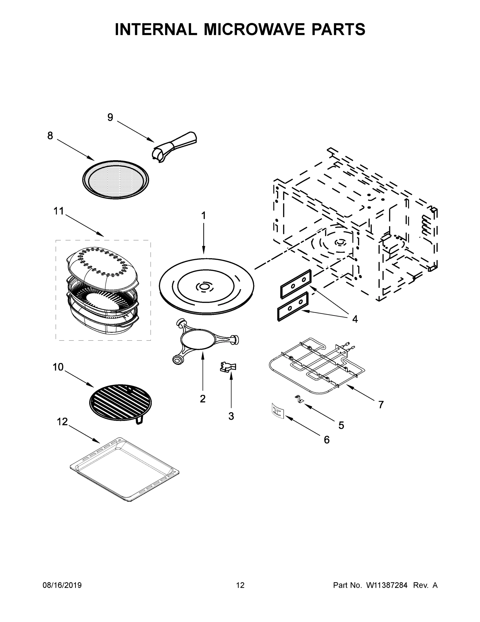 07 - INTERNAL MICROWAVE PARTS