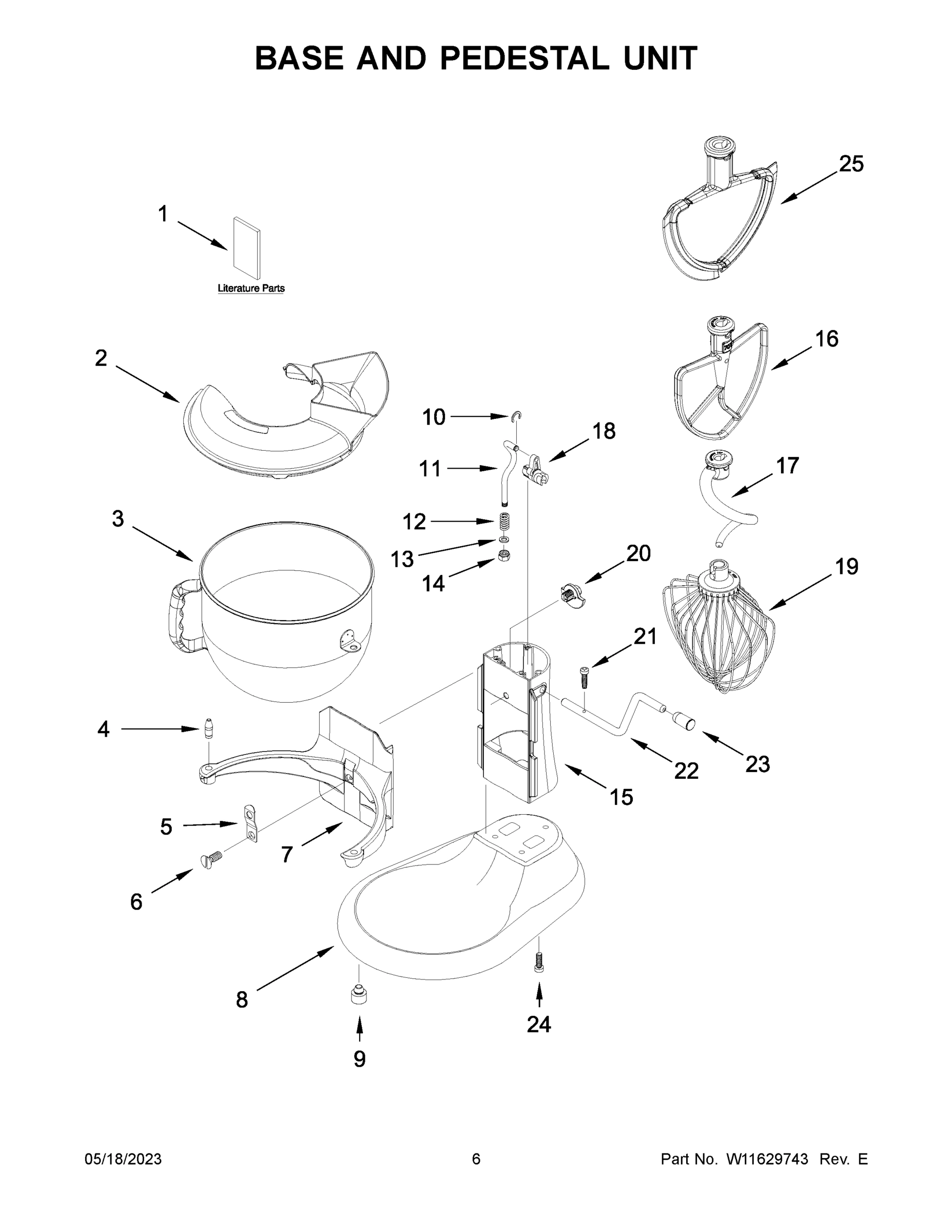 04 - BASE AND PEDESTAL UNIT