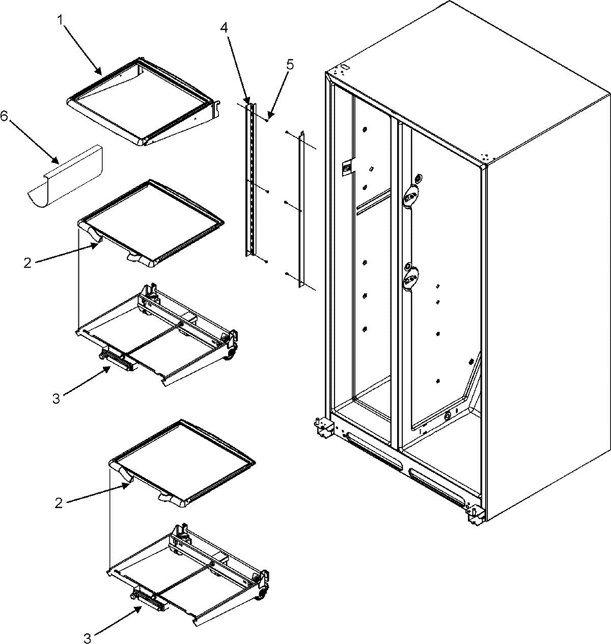 16 - REFRIGERATOR SHELVES