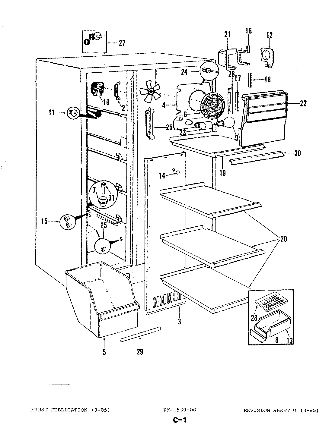 01 - FREEZER COMPARTMENT