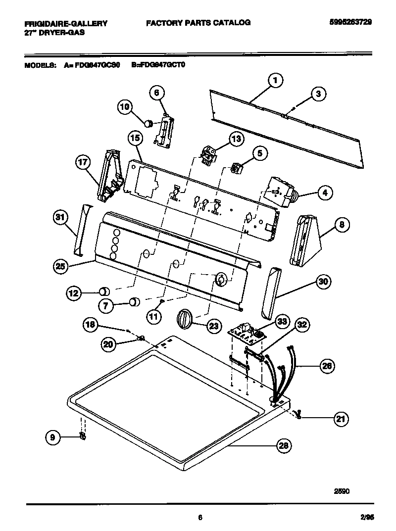 04 - CONSOLE, CONTROLS, TOP PANEL