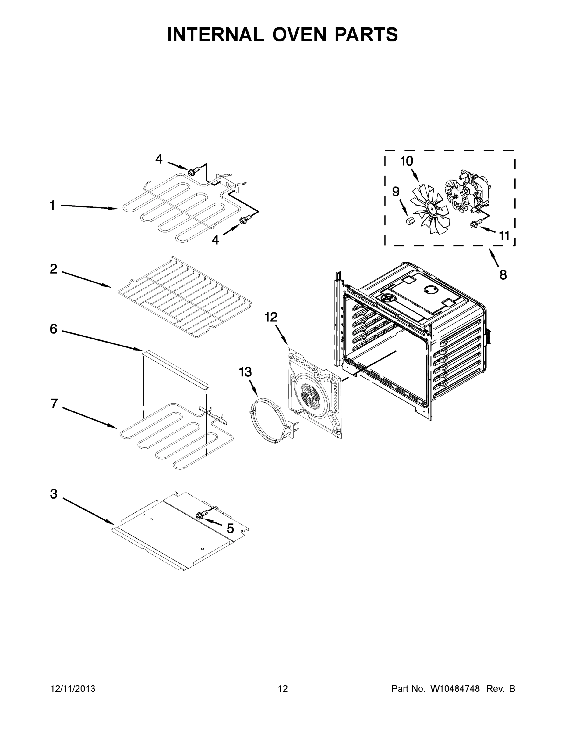 07 - INTERNAL OVEN PARTS