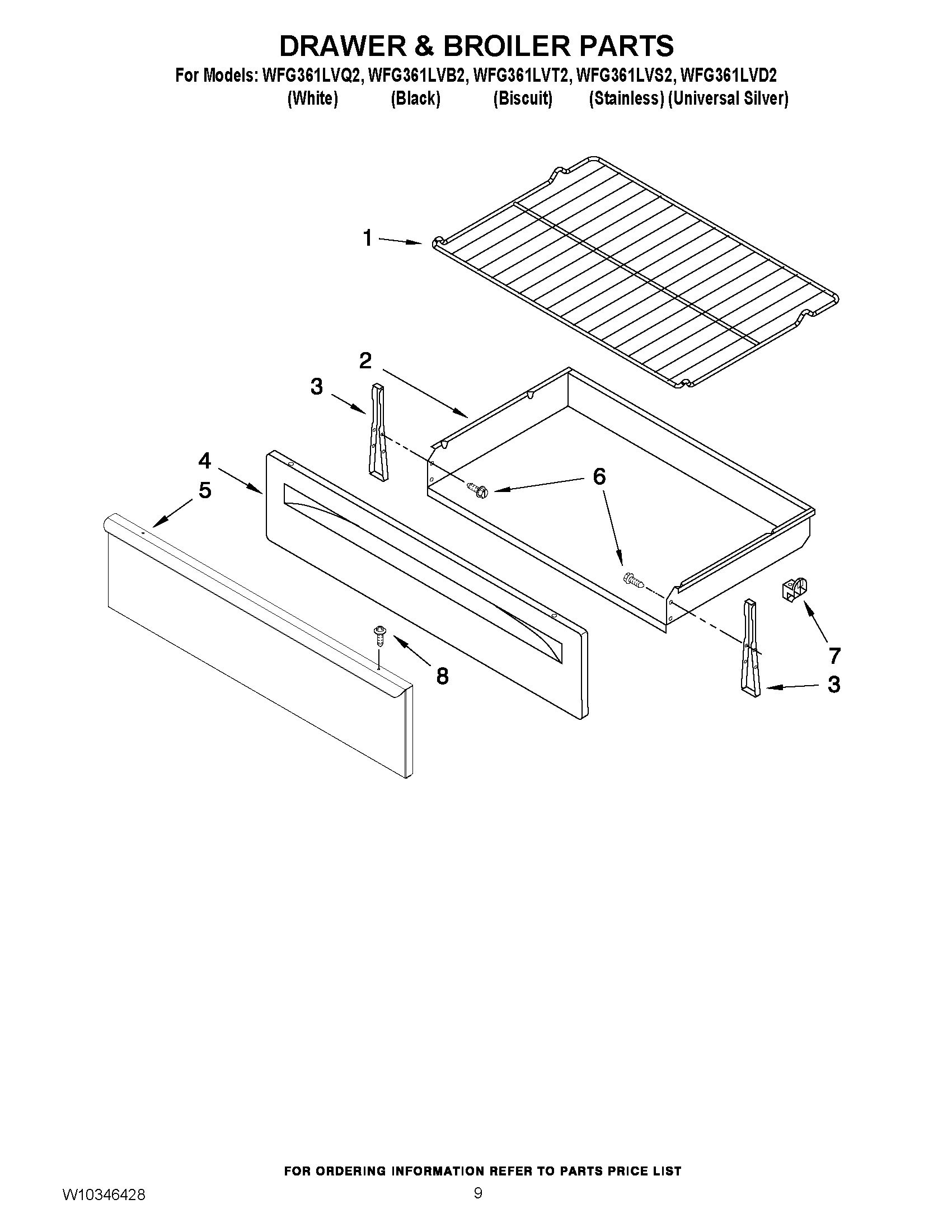 06 - DRAWER & BROILER PARTS