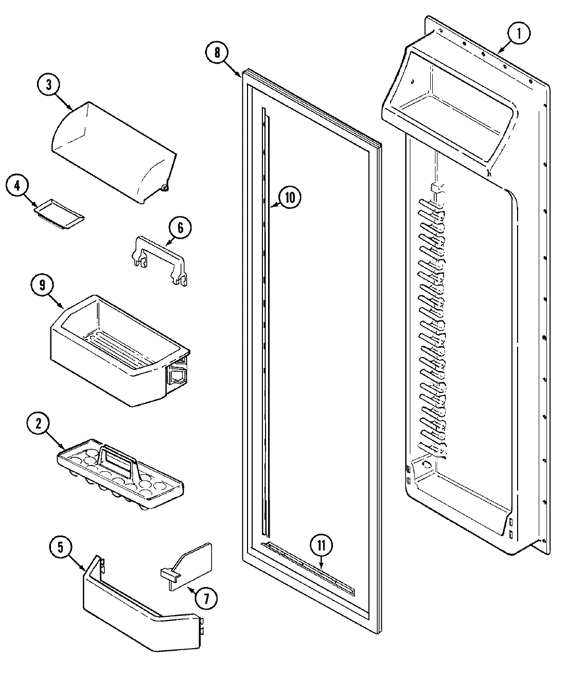 05 - FRESH FOOD INNER DOOR