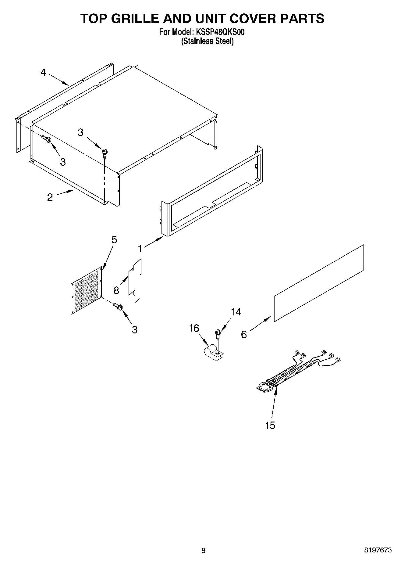 06 - TOP GRILLE AND UNIT COVER