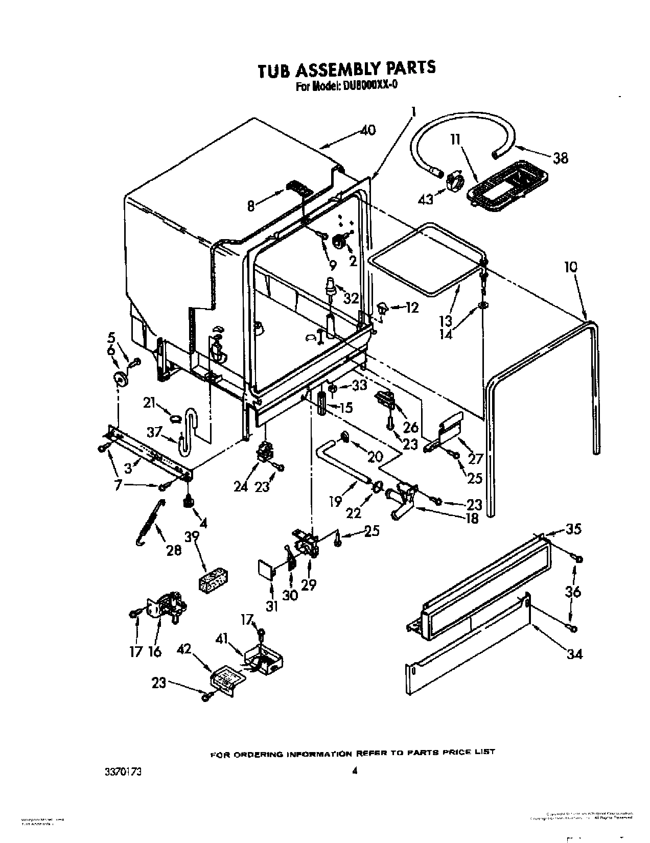 04 - TUB ASSEMBLY