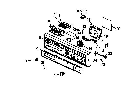 01 - CONTROL PANEL ASSY