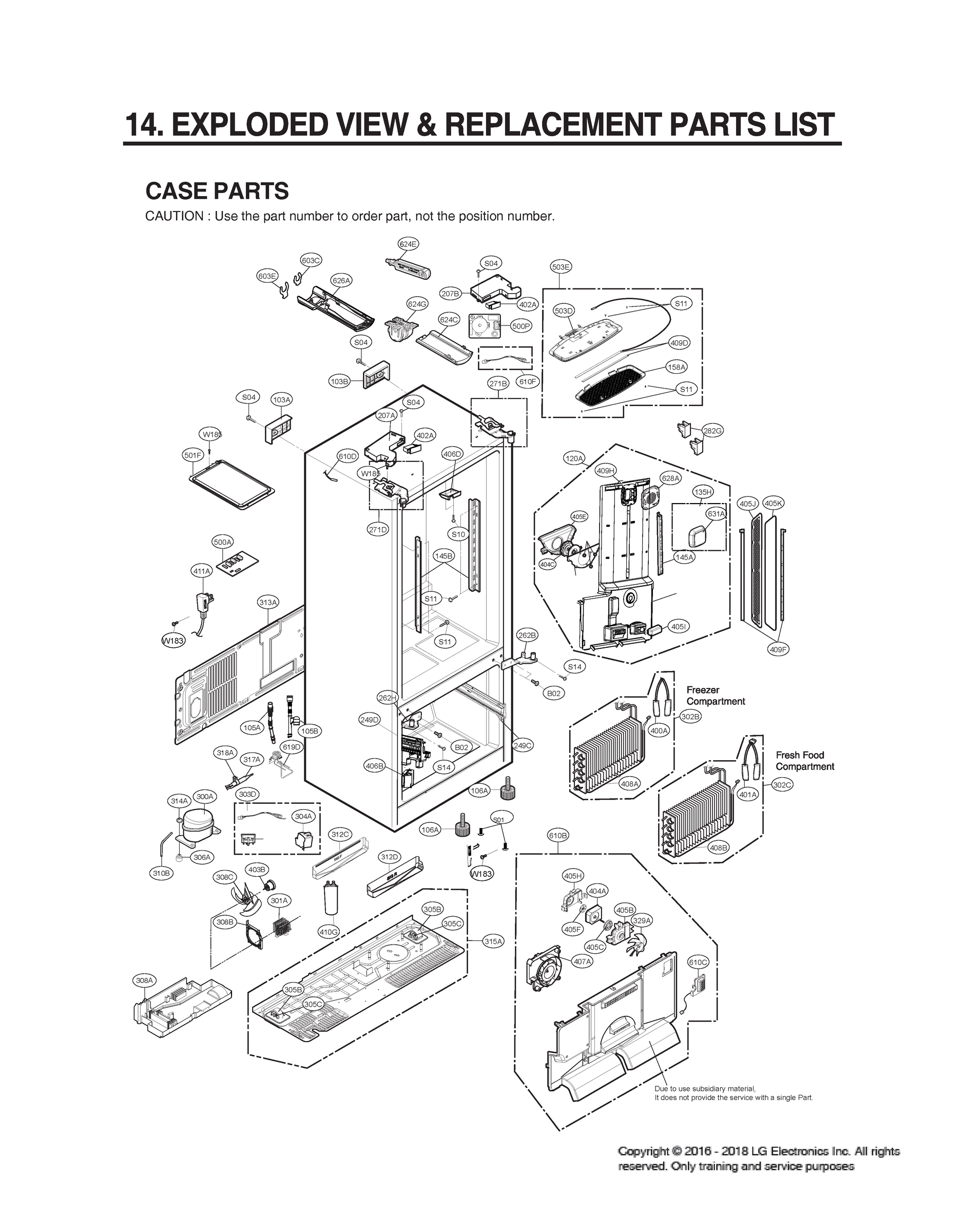 CASE PARTS
