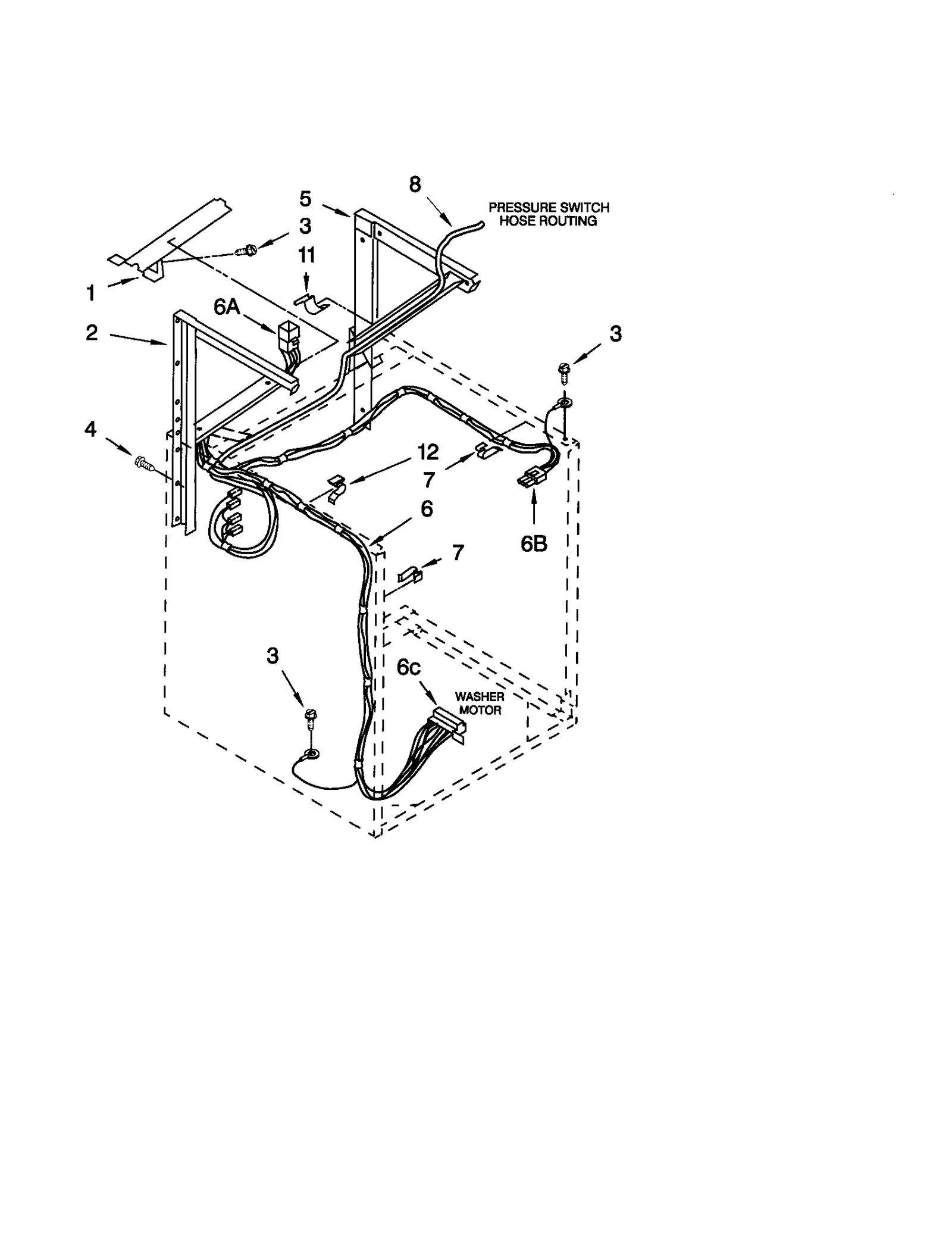 DRYER SUPPORT AND WASHER