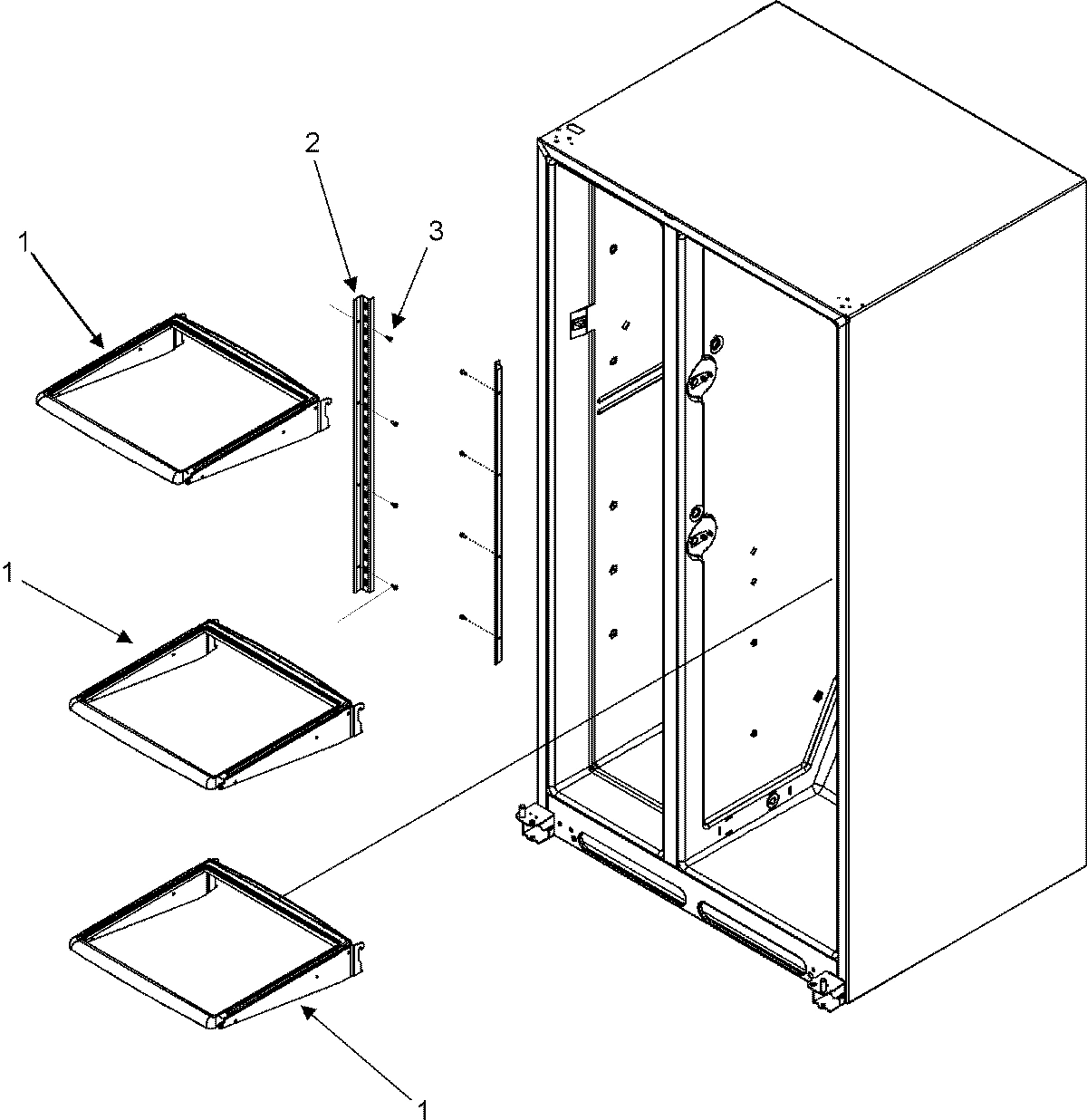16 - REFRIGERATOR SHELVES